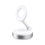 Ultra-stable magnetic car phone holder securely grips smartphones, features adjustable arm and strong suction base.